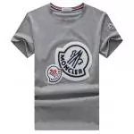 moncler polo shirts short sleeved hommes double logo centre